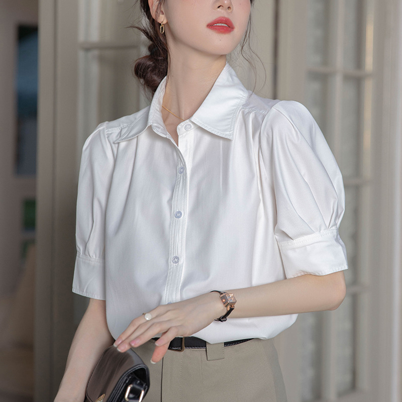 Áo Sơ Mi Trắng Phong Cách Pháp Áo Sơ Mi Trắng Phong Cách Pháp