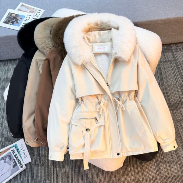 Áo Khoác Parka Nữ Lót Lông Hot Trend